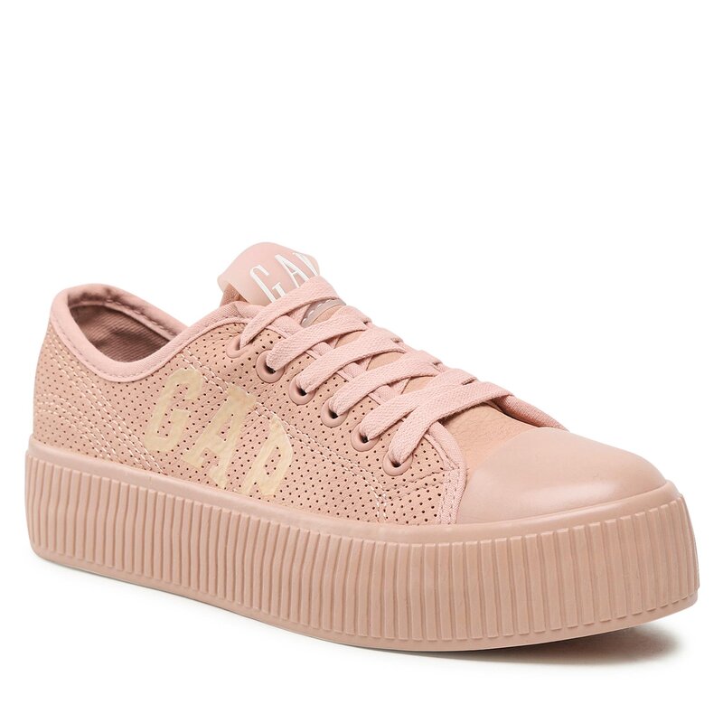 Sneakers aus Stoff Gap Jackson GAI001F5SWLTPKGP Pink Turnschuhe Halbschuhe Damenschuhe
