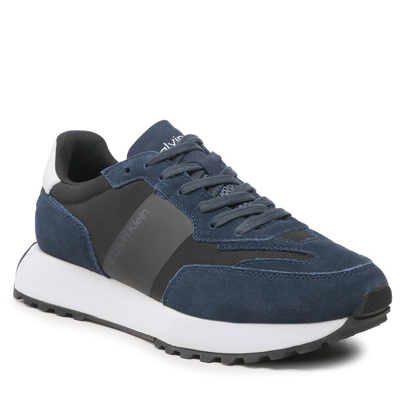 Sneakers Calvin Klein Low Top Lace Up Mix HM0HM00497 Navy/Black/White 0HA Sneakers Halbschuhe Herrenschuhe
