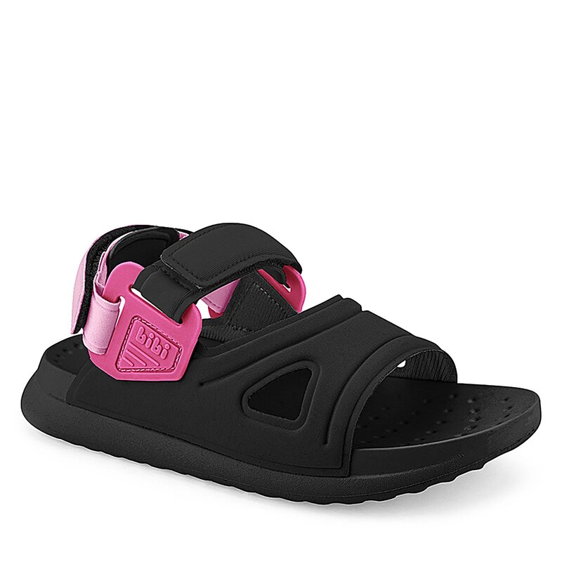 Sandalen Bibi 1191016 Black/Hot Pink Sandalen Pantoletten und Sandaletten Mädchen Kinderschuhe