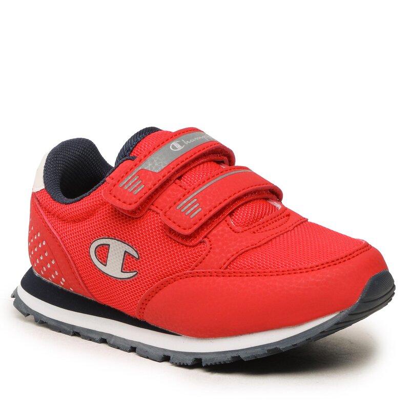 Sneakers Champion S32617-RS001 RED/NNY Klettverschluss Halbschuhe Jungen Kinderschuhe