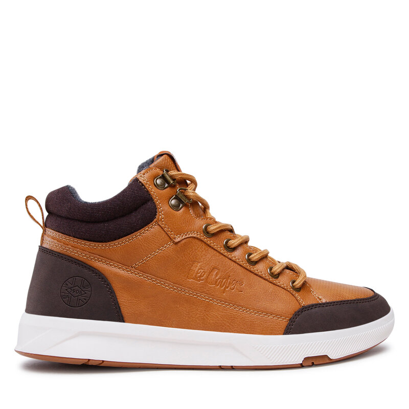 Sneakers Lee Cooper LCJ-22-31-1455M Brown Sneakers Halbschuhe Herrenschuhe