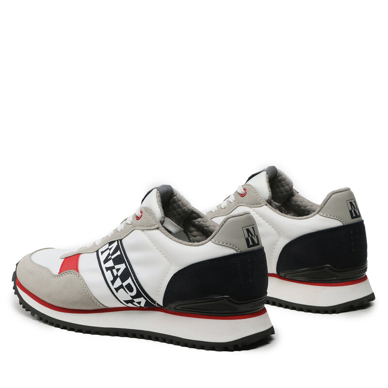 Sneakers Napapijri Cosmos NP0A4HL5 White/Navy/Red Sneakers Halbschuhe Herrenschuhe
