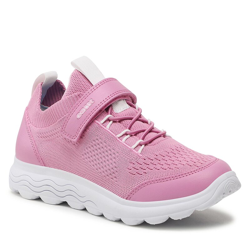 Sneakers Geox J Spherica Girl J26GYB06KBCC8004 D Pink Halbschuhe Mädchen Kinderschuhe