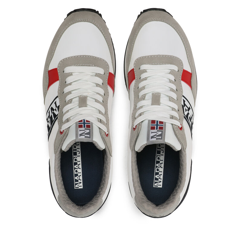 Sneakers Napapijri Cosmos NP0A4HL5 White/Navy/Red Sneakers Halbschuhe Herrenschuhe