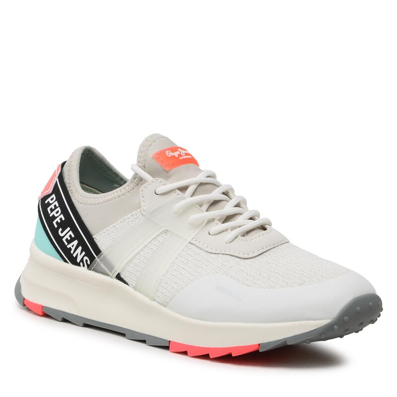 Sneakers Pepe Jeans Joy Tech Summer PLS31454 White 800 Sneakers Halbschuhe Damenschuhe