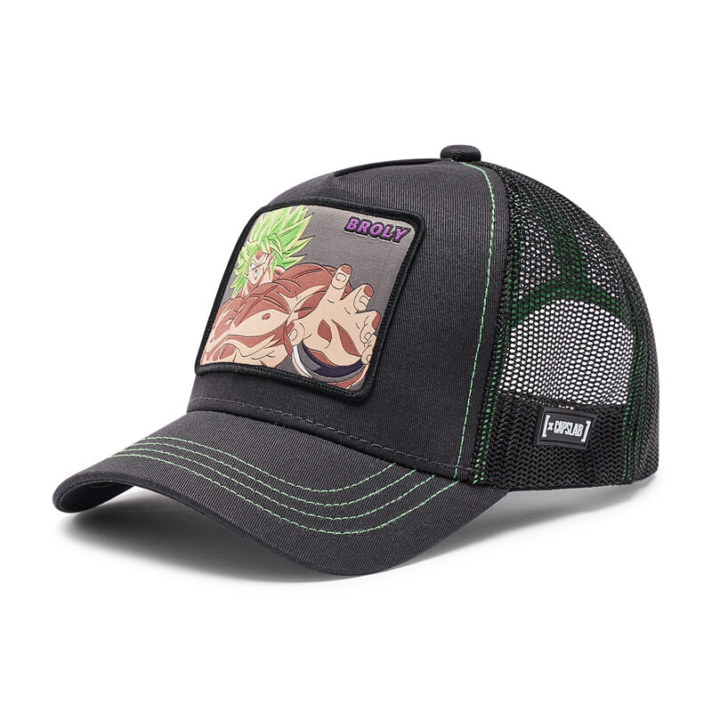 Cap Capslab Gragon Ball Super CL/DBSB1/1/BRO1 Schwarz Caps Damen Mützen Mützen Textilien Zubehör