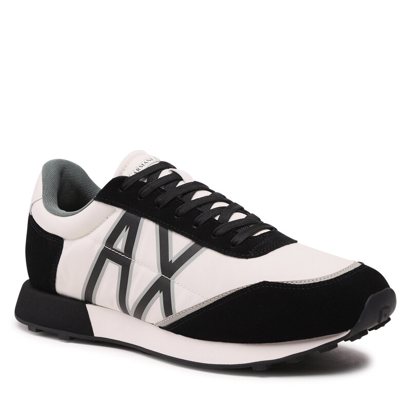 Sneakers Armani Exchange XUX157 XV588 S456 Off White/Black/Fog Sneakers Halbschuhe Herrenschuhe