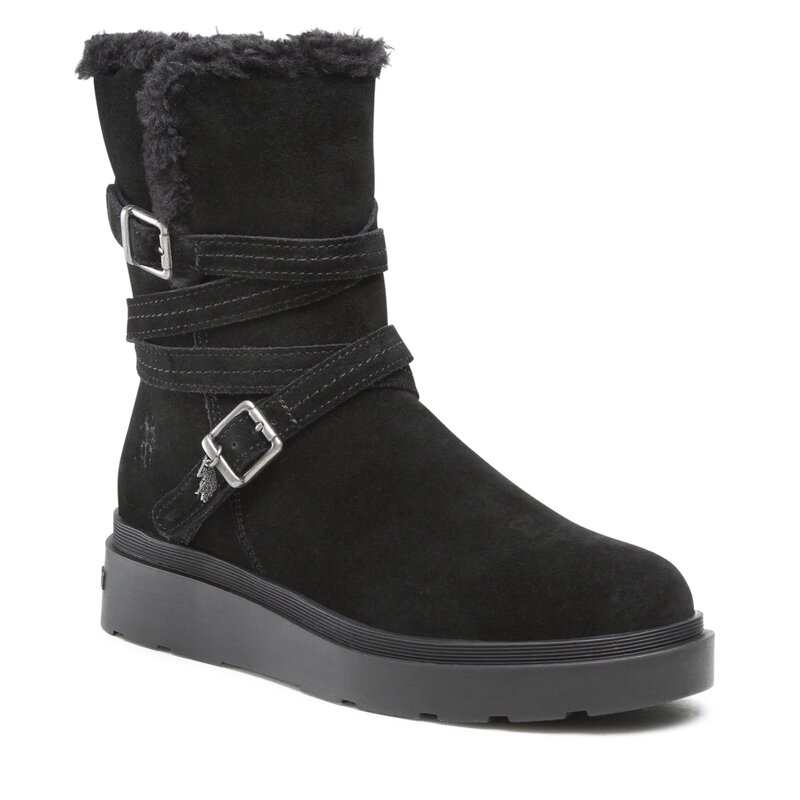 Stiefeletten U.S. Polo Assn. Penny001 PENNY001W/BS1 Blk Boots Stiefel und andere Damenschuhe