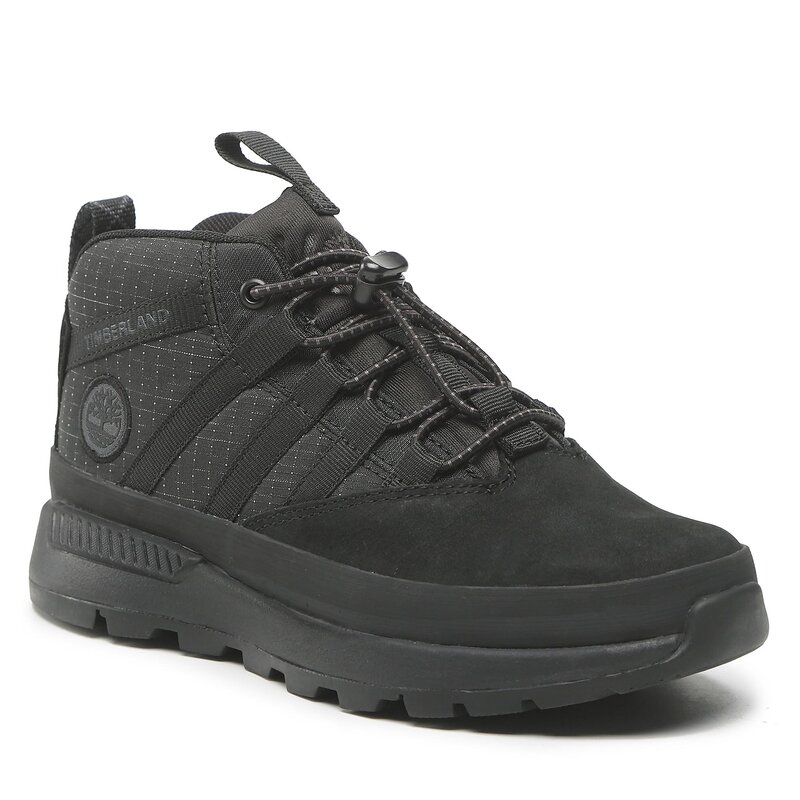 Trekkingschuhe Timberland Euro Trekker Super Ox TB0A5V5C0151 Blackout Nubuck Trekkingschuhe Stiefel und andere Jungen Kinderschuhe