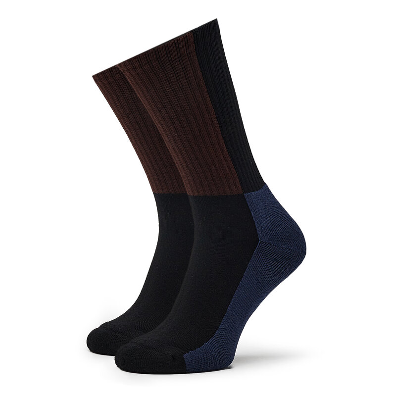 Hohe Herrensocken Carhartt WIP Valiant I028832 Black/Enzian/Ale 16A.XX Hohe Herren Socken Textilien Zubehör