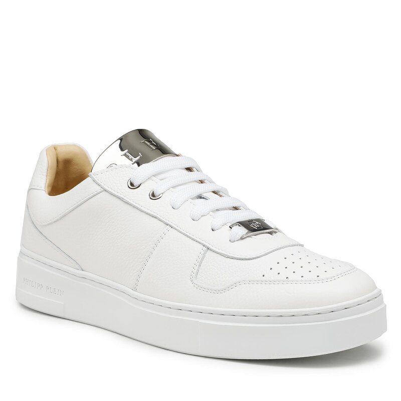 Sneakers PHILIPP PLEIN Lo-Top Sneaker AABS MSC3715 PLE010N White 01 Sneakers Halbschuhe Herrenschuhe