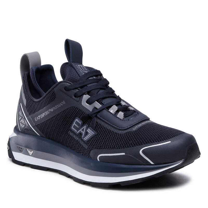 Sneakers EA7 Emporio Armani X8X089 XK234 R378 Blu Notte/Grey Flann Sneakers Halbschuhe Herrenschuhe