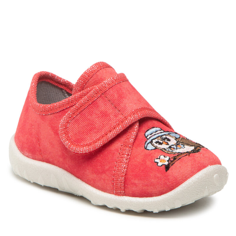 Hausschuhe Superfit 1-009254-5010 Rot Hausschuhe Pantoletten und Sandaletten Mädchen Kinderschuhe