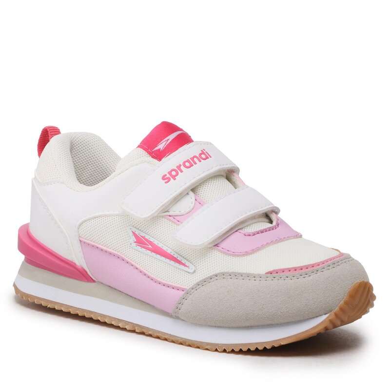 Sneakers Sprandi CP23-6102(IV)DZ White Klettverschluss Halbschuhe Mädchen Kinderschuhe