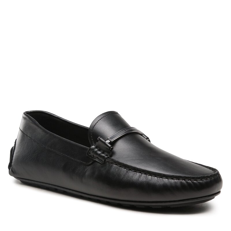 Mokassins Boss 50487425 Black 1 Mokassins Halbschuhe Herrenschuhe