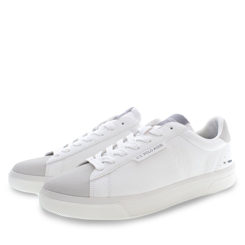 Sneakers U.S. Polo Assn. Bryan BRYAN001 WHI Sneakers Halbschuhe Herrenschuhe ZL10415