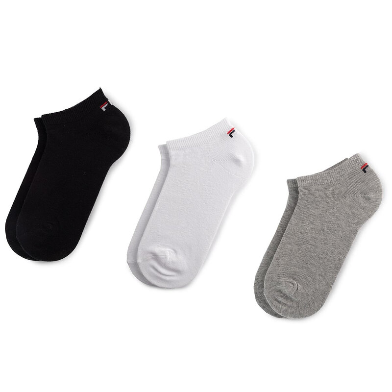 3er-Set niedrige Unisex-Socken Fila Calza Invisibile F9100 Classic 700 Niedrige Damen Socken Textilien Zubehör