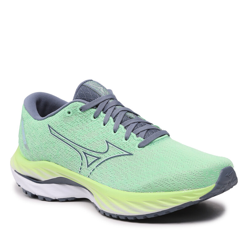 Schuhe Mizuno Wave Inspire 19 J1GC234405 Grün Asphalt Laufschuhe Sportschuhe Herrenschuhe