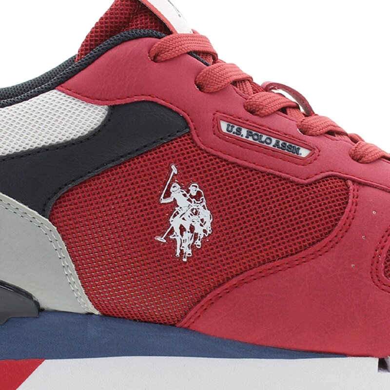 Sneakers U.S. Polo Assn. Buzzy BUZZY001 RED-LGR02 Sneakers Halbschuhe Herrenschuhe ZL10955