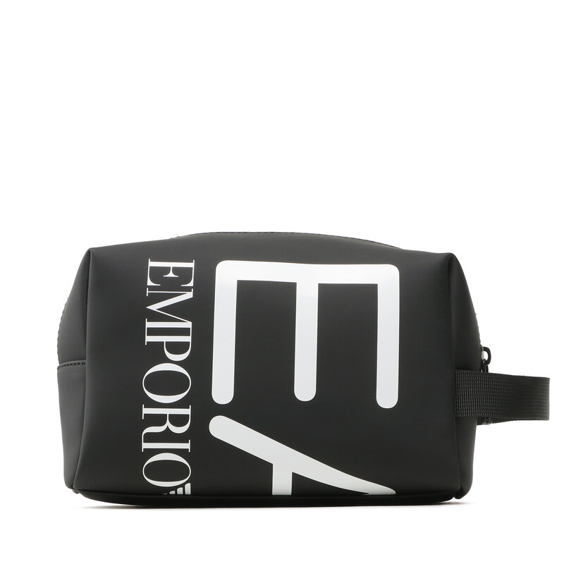 Kosmetiktasche EA7 Emporio Armani 245076 3R910 95020 Black/White Logo Kosmetiktaschen und Köfferchen Zubehör