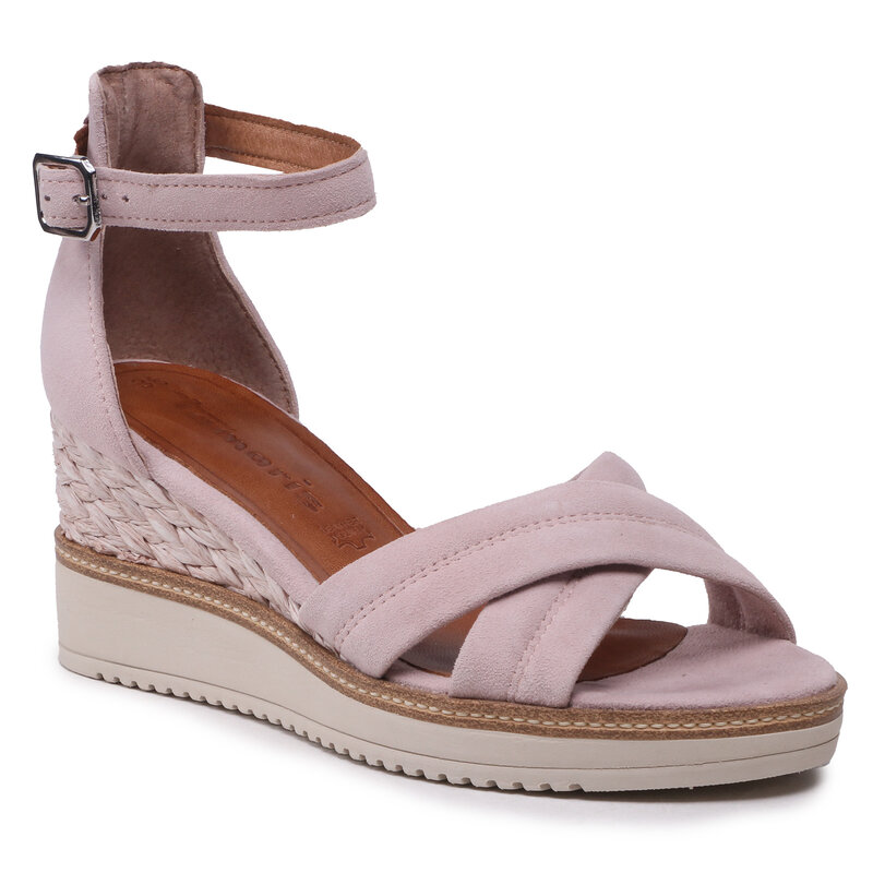 Sandalen Tamaris 1-28007-20 Nude 251 Alltägliche Sandalen Sandalen Pantoletten und Sandaletten Damenschuhe