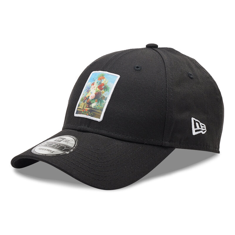 Cap New Era Le Louvre Patch 9FORTY 60285239 Black Caps Damen Mützen Mützen Textilien Zubehör