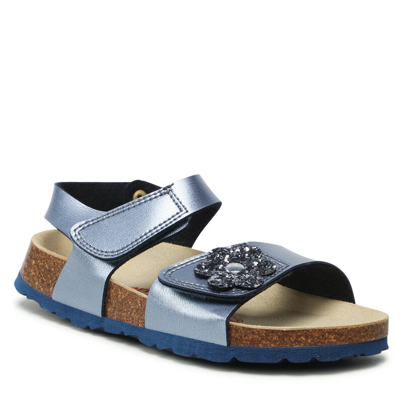 Sandalen Superfit 1-000118-8010 S Blue Sandalen Pantoletten und Sandaletten Mädchen Kinderschuhe