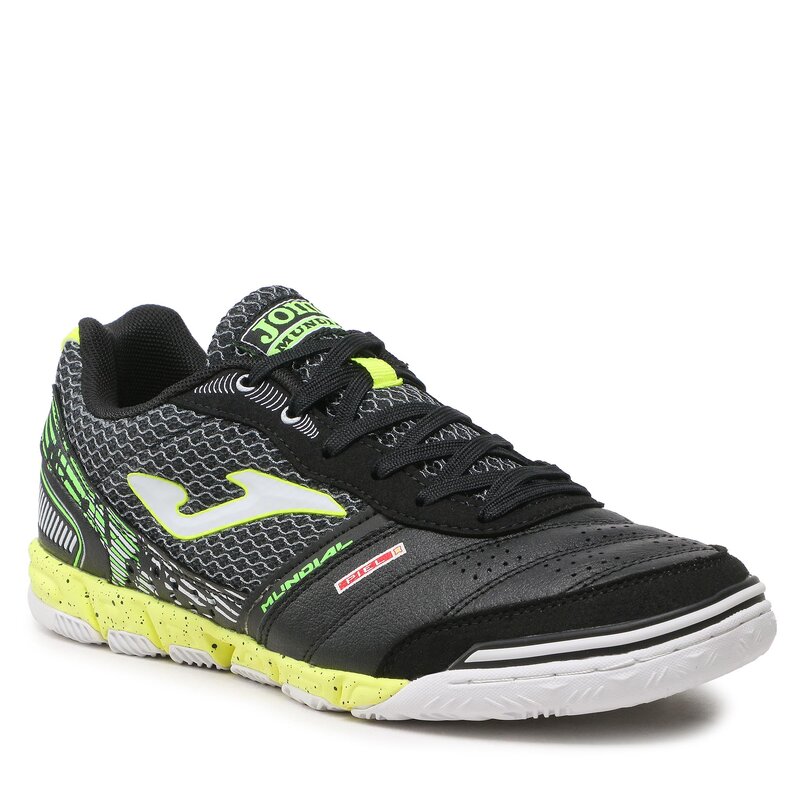 Schuhe Joma Joma Mundial 2201 MUNW2201IN Black Indoor Hallenschuhe Fußball Herrenschuhe Sport