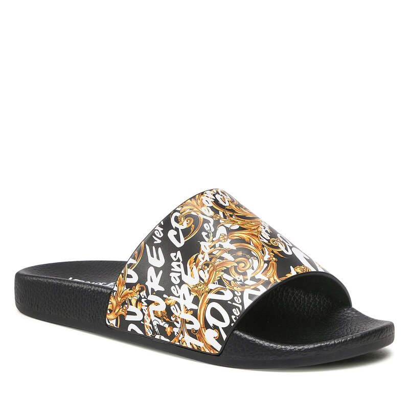 Pantoletten Versace Jeans Couture 73VA3SQ3 ZS360 G89 Alltägliche Pantoletten Pantoletten Pantoletten und Sandaletten Damenschuhe