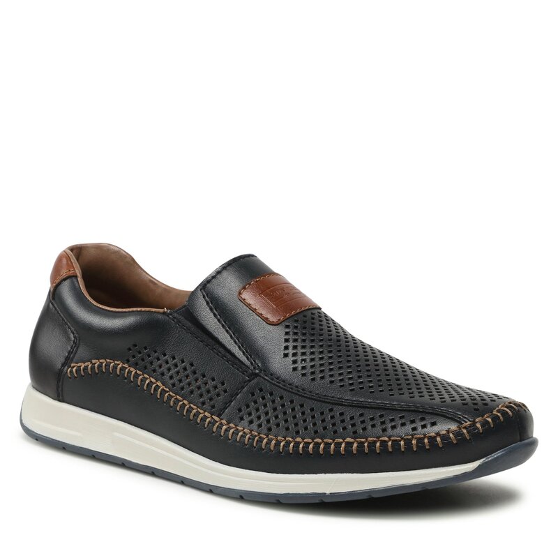 Halbschuhe Rieker 11950-14 Blau Alltagsschuhe Halbschuhe Herrenschuhe