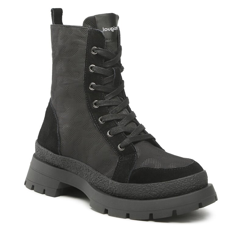 Schnürstiefeletten Desigual 22WSTA05 2000 Trapperschuhe Stiefel und andere Damenschuhe