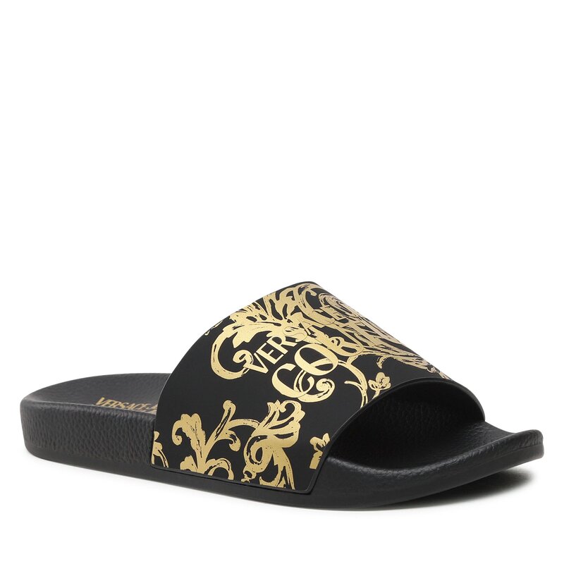 Pantoletten Versace Jeans Couture 74VA3SQ3 ZS365 G89 Alltägliche Pantoletten Pantoletten Pantoletten und Sandaletten Damenschuhe