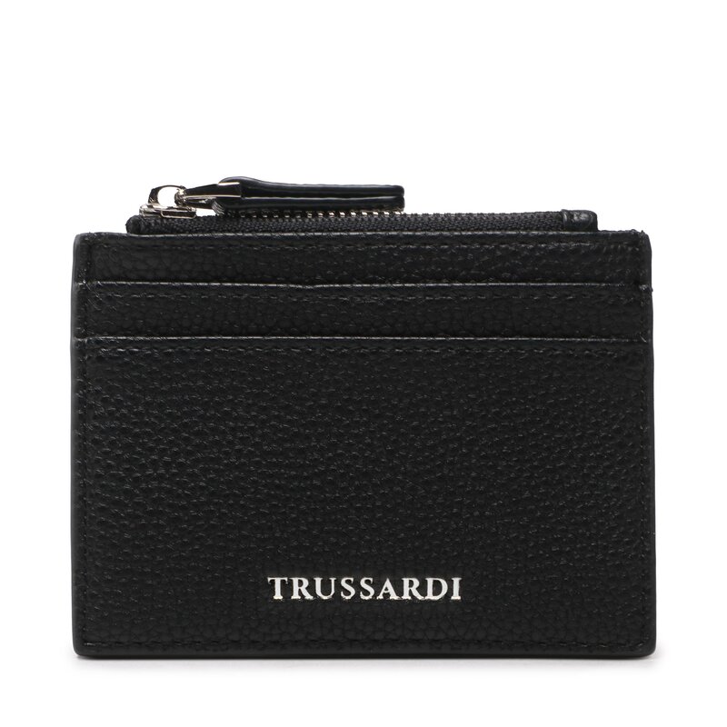 Kreditkartenetui Trussardi Nadir Card Holder 75W00412 K299 Kreditkarten-Etui Etuis Leder-Galanterie Zubehör