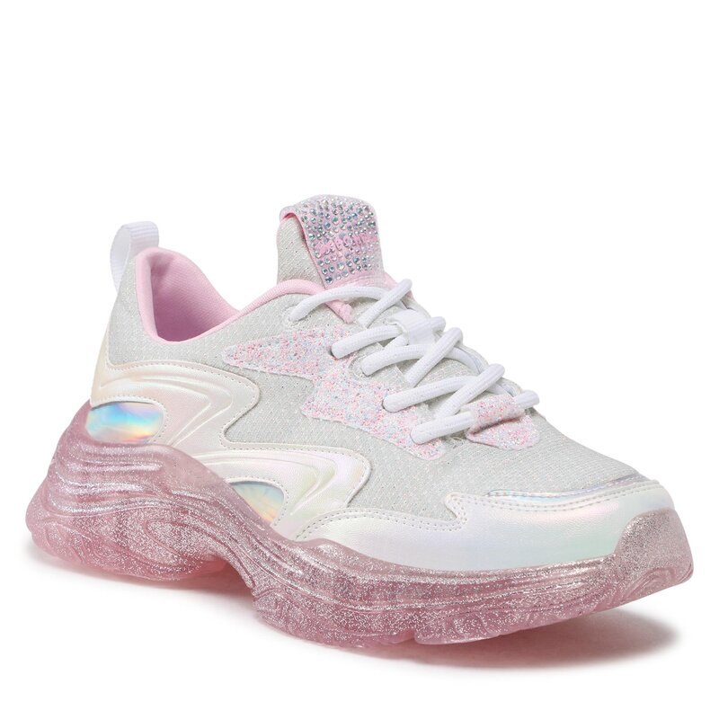 Sneakers Skechers Prismatic 310801L/WMLT White/Multi Schnürschuhe Halbschuhe Mädchen Kinderschuhe