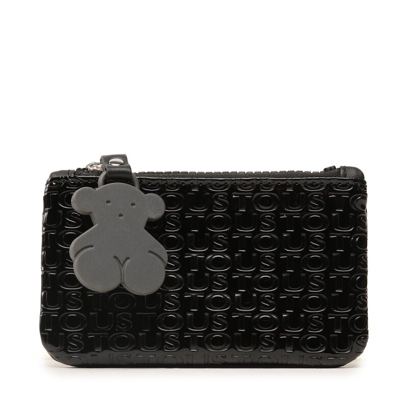 Kosmetiktasche TOUS Neceser S. Lindsay 2001064251 Black/Black Leder Gepäck Kosmetiktaschen und Köfferchen Zubehör