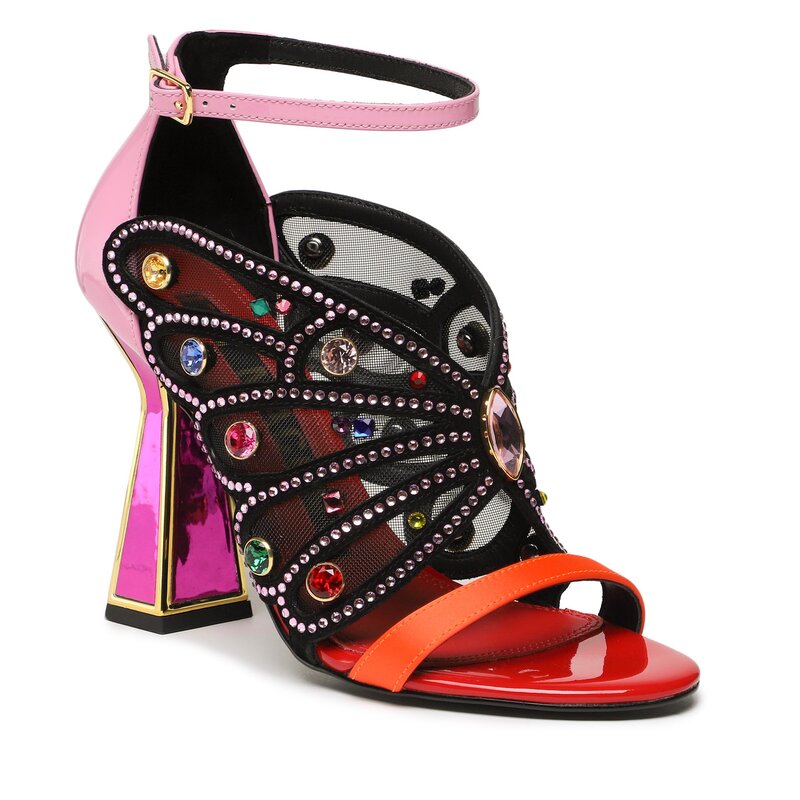 Sandalen Kat Maconie Raya Wild Rose/Multi Elegante Sandalen Sandalen Pantoletten und Sandaletten Damenschuhe