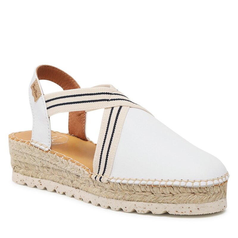 Espadrilles Toni Pons Vera-Sw Blanc Espadrilles Pantoletten und Sandaletten Damenschuhe