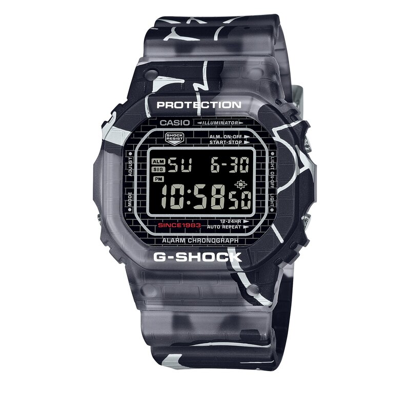 Uhr G-Shock Street Spirit DW-5000SS-1ER Black Herren Uhren Zubehör