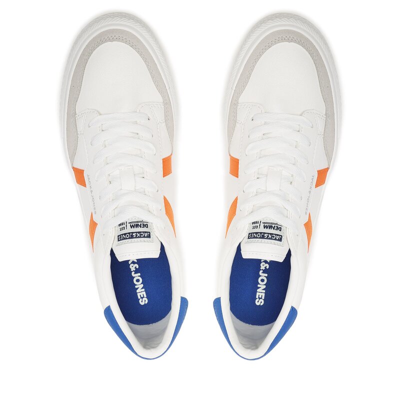 Sneakers Jack&amp;Jones 12215496 White 4149338 Sneakers Halbschuhe Herrenschuhe ZL9940