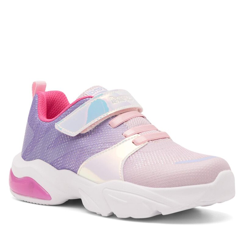 Sneakers Sprandi GLAM ROCK CP70-22757 Rosa Klettverschluss Halbschuhe Mädchen Kinderschuhe