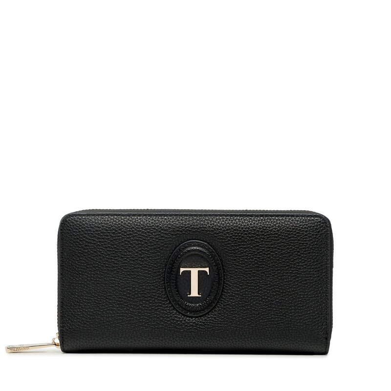 Große Damen Geldbörse Trussardi 75W00347 K298 Damen Geldbörsen Geldbörse Leder-Galanterie Zubehör