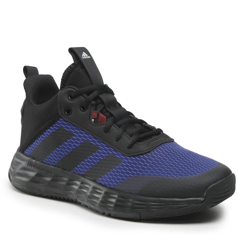 Schuhe adidas OwnTheGame 2.0 Lightmotion Sport Basketball Mid Shoes HP7891 Schwarz Sneakers Halbschuhe Herrenschuhe