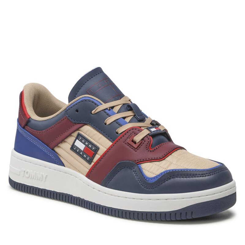 Sneakers Tommy Jeans Basket EM0EM01074 Twilight Navy C87 Sneakers Halbschuhe Herrenschuhe