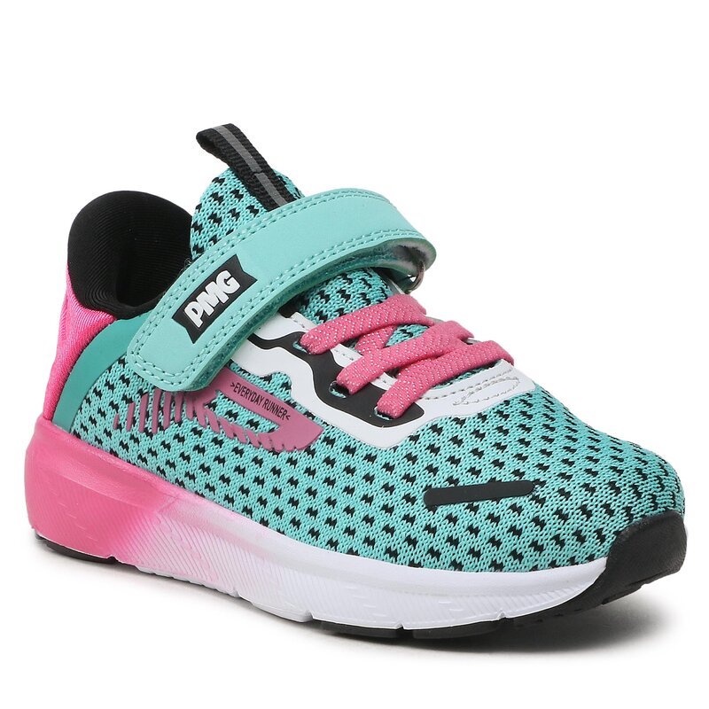 Sneakers Primigi 3957100 Green-Black Halbschuhe Mädchen Kinderschuhe