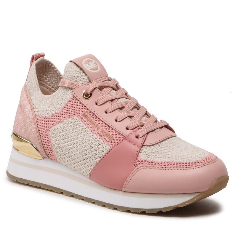 Sneakers MICHAEL Michael Kors Billie Knit Trainer 43S3BIFS2D Pink Multi Sneakers Halbschuhe Damenschuhe