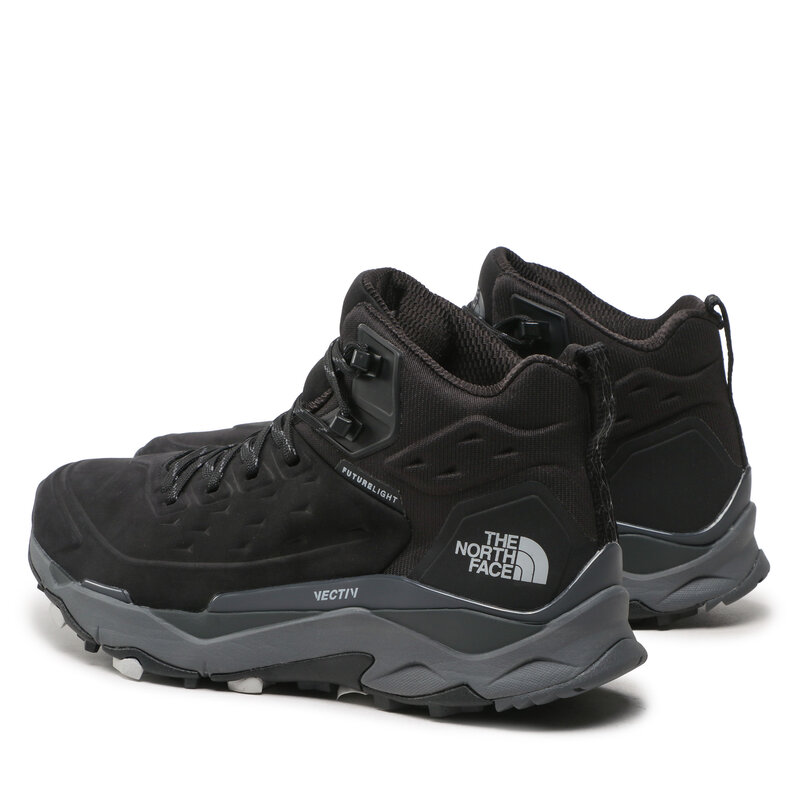 Trekkingschuhe The North Face Vectiv Exploris Mid Futurelight Lthr NF0A5G395PZ1 Tnf Black/Tin Grey Trekkingschuhe Stiefel und andere Herrenschuhe