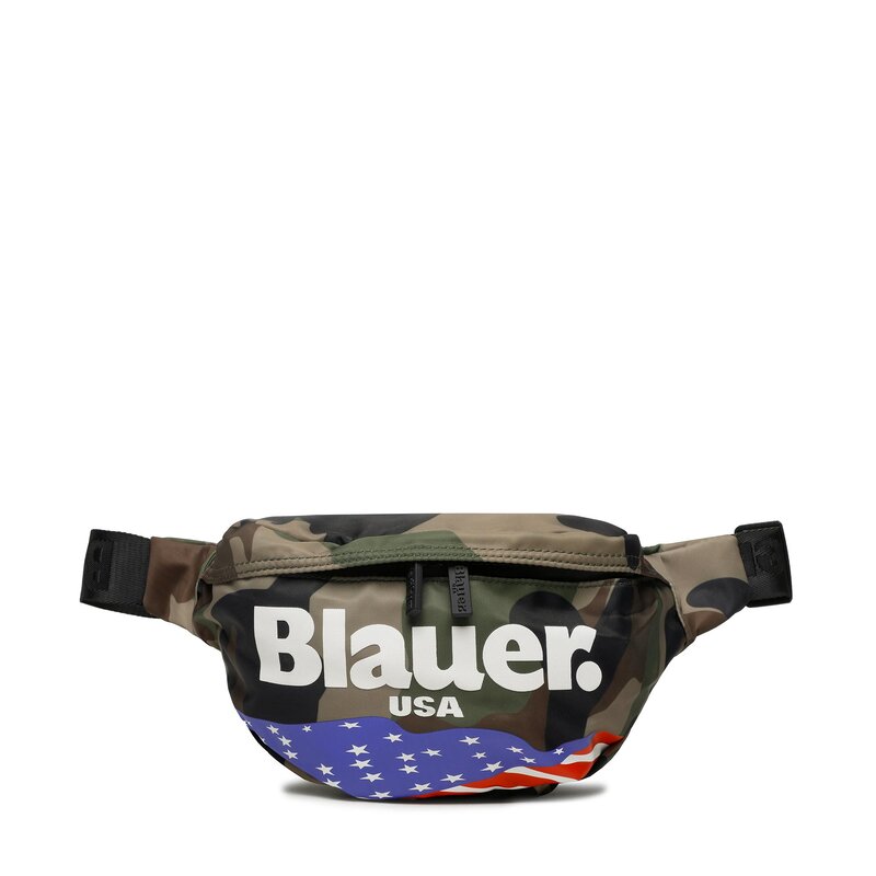 Gürteltasche Blauer S3CHICO07/AME Camouflage Herren Jugendtaschen Leder-Galanterie Zubehör