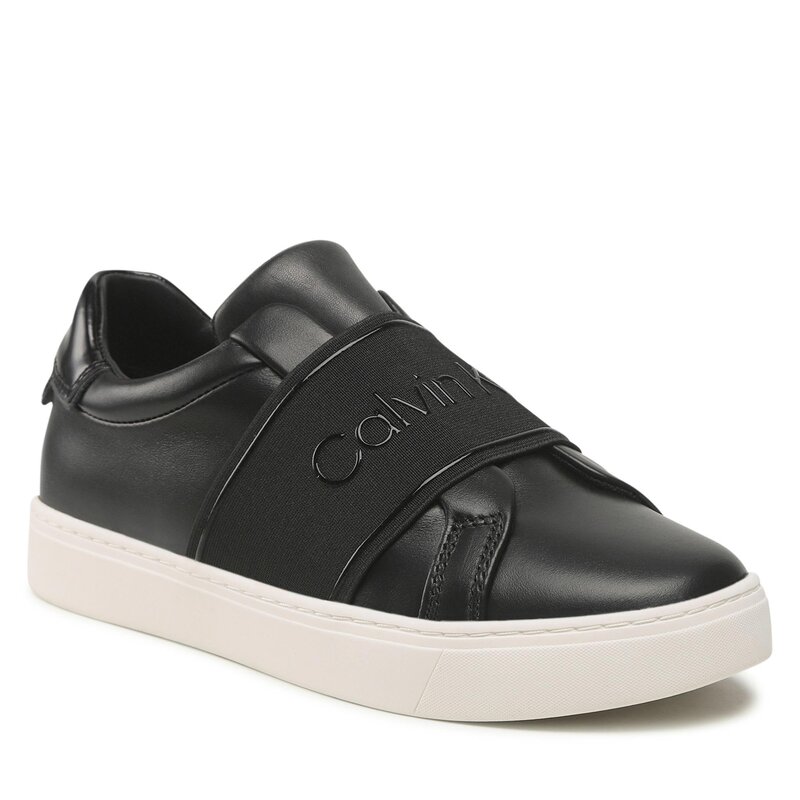 Sneakers Calvin Klein Cupsole Slip On HW0HW01352 Ck Black BEH Sneakers Halbschuhe Damenschuhe