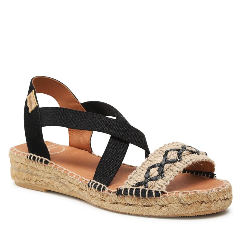 Espadrilles Toni Pons Eider-Bn Negre Espadrilles Pantoletten und Sandaletten Damenschuhe