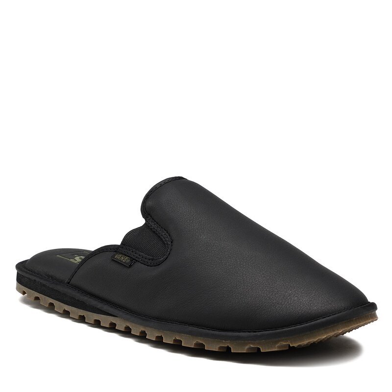 Hausschuhe Vans Mountain Mule VN0A5JI6BKA1 Butter Leather Black/Blac Hausschuhe Pantoletten und Sandaletten Herrenschuhe